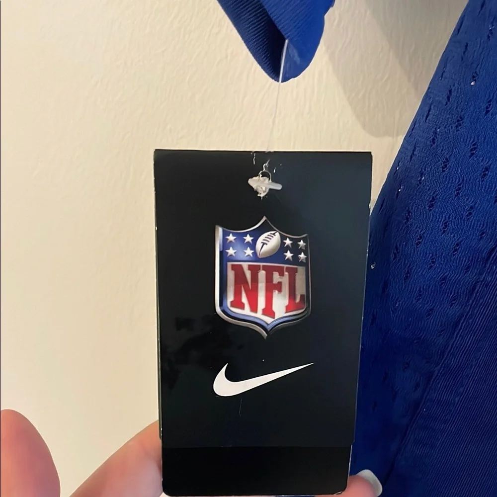Vintage Nike Blue Jersey with White Number 44 NY Bradshaw NFL